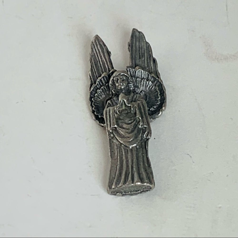 Pewter Angel Figure